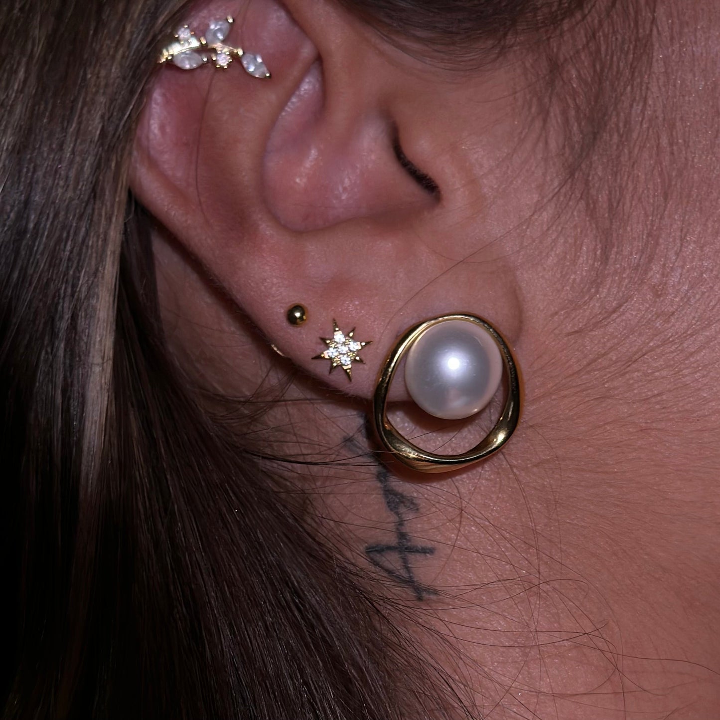BOUCLE D’OREILLE PERLE